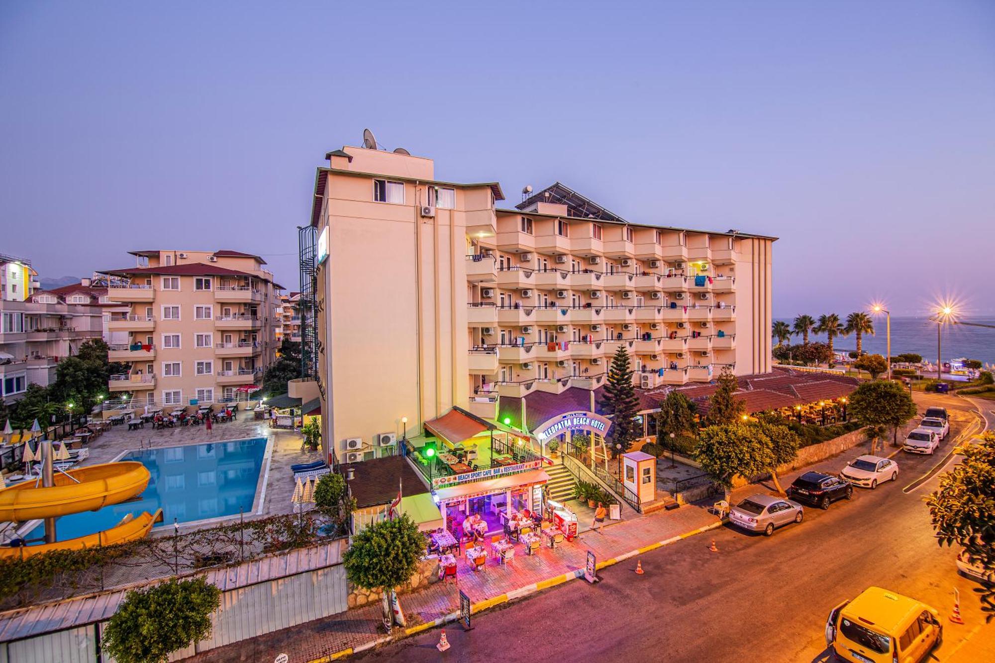 Kleopatra Beach Hotel Alanya Buitenkant foto