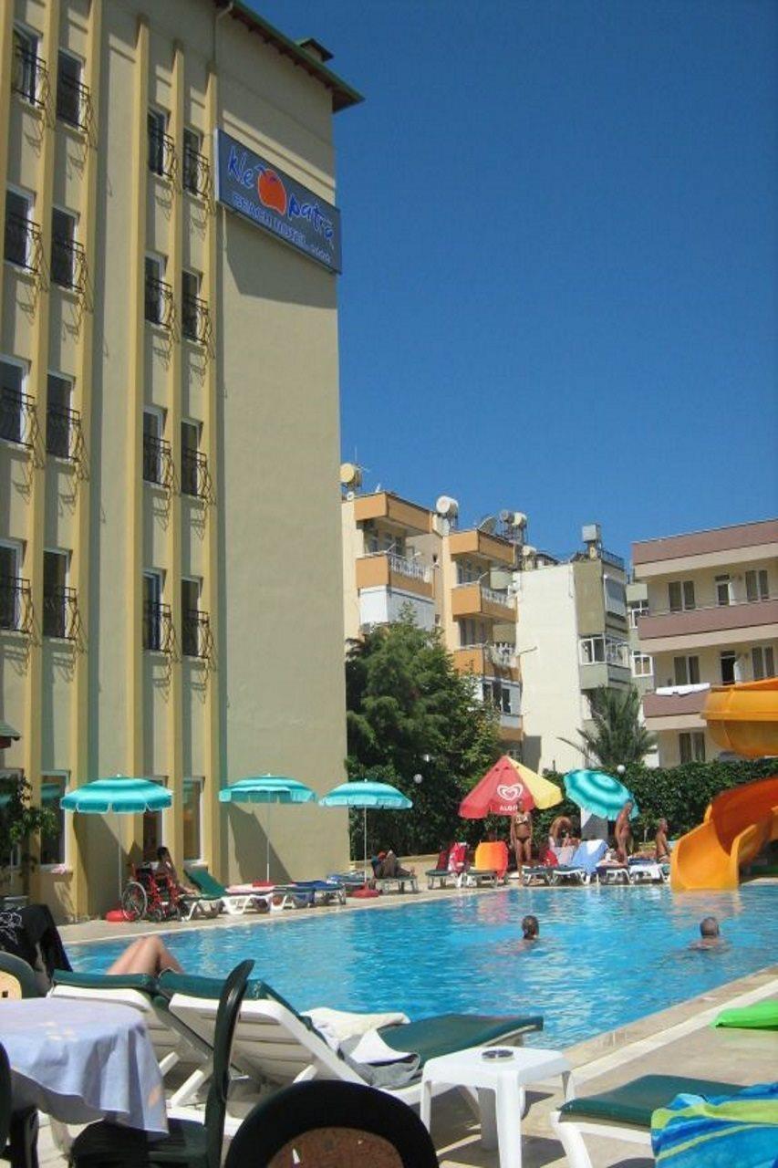 Kleopatra Beach Hotel Alanya Buitenkant foto