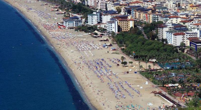 Kleopatra Beach Hotel Alanya Buitenkant foto