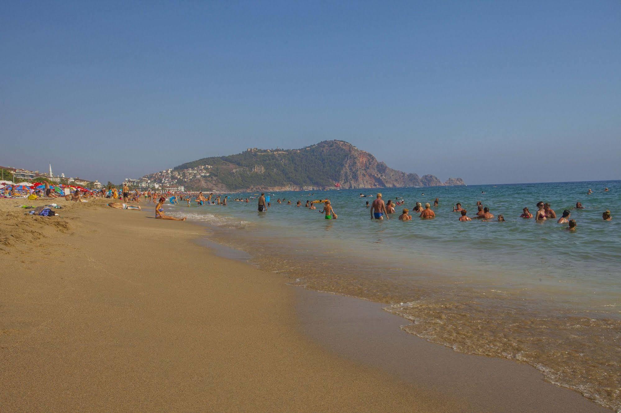 Kleopatra Beach Hotel Alanya Buitenkant foto