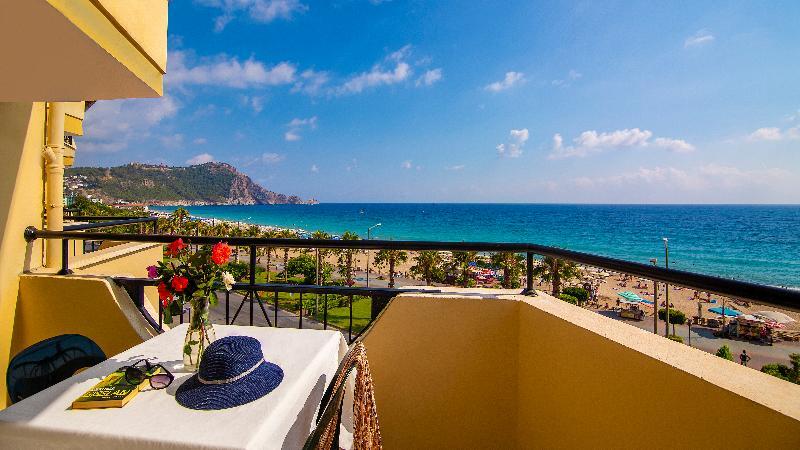 Kleopatra Beach Hotel Alanya Buitenkant foto