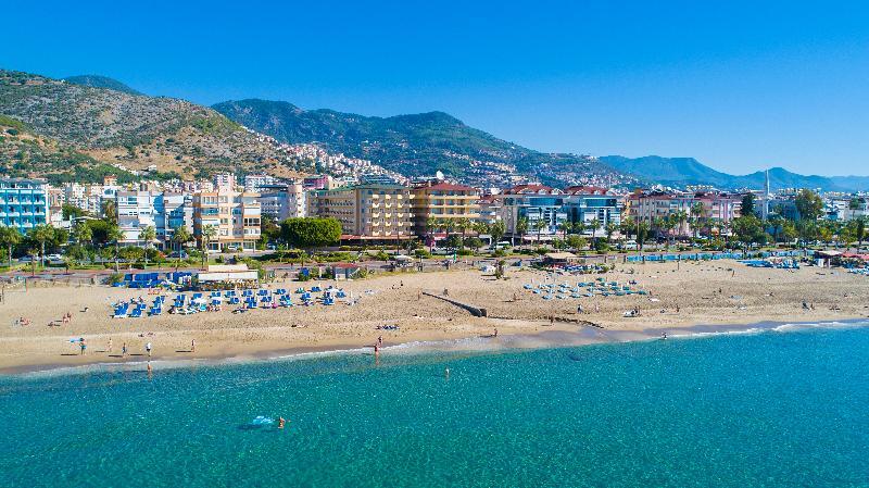 Kleopatra Beach Hotel Alanya Buitenkant foto